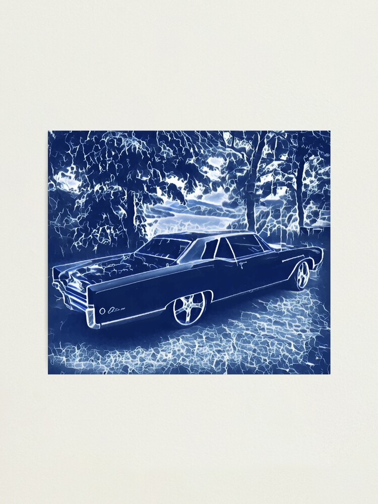 Alternate view of Buick Electra in Blue Electric Photographic Print