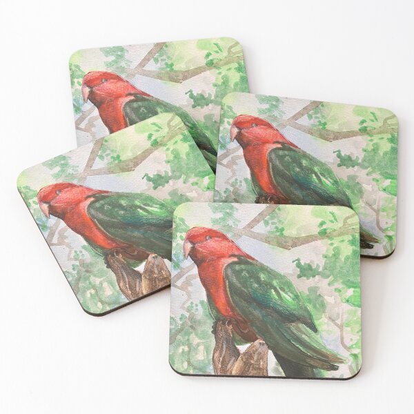 Item preview, King Parrot designed and sold by Elliesaurusart.