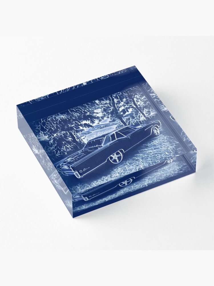Alternate view of Buick Electra in Blue Electric Acrylic Block