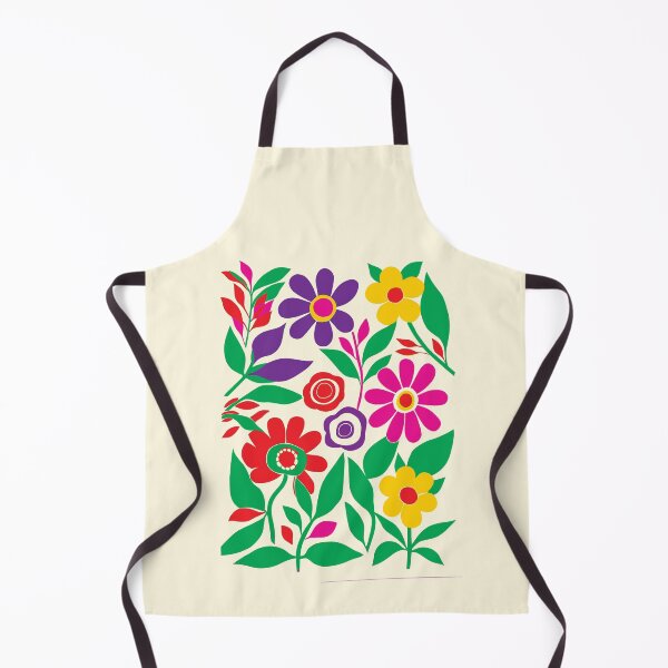 Item preview, Cool Colorful Capacious Folk Floral Abstract Design designed and sold by CharlottePlaceArt.