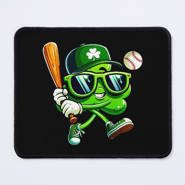 Item preview, Cool Shamrock Baseball Player Funny St Patrick’s Day designed and sold by miaa-artistshop.