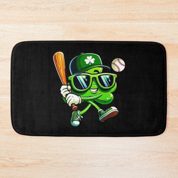 Item preview, Cool Shamrock Baseball Player Funny St Patrick’s Day designed and sold by miaa-artistshop.