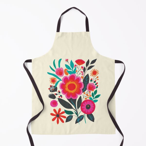 Item preview, Cool Colorful Capacious Folk Floral Abstract Design designed and sold by CharlottePlaceArt.