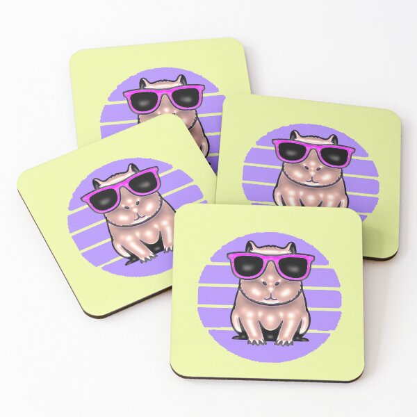 Item preview, Guinea Pig with Sunglasses Cool and Fun Design Stylish Animal Original Gift designed and sold by AstronautMerch.