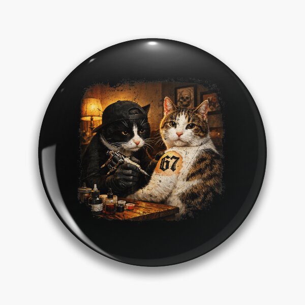 Item preview, Tattoo Artist Cats Funny Vintage Cat Meme designed and sold by Modaozushi216.