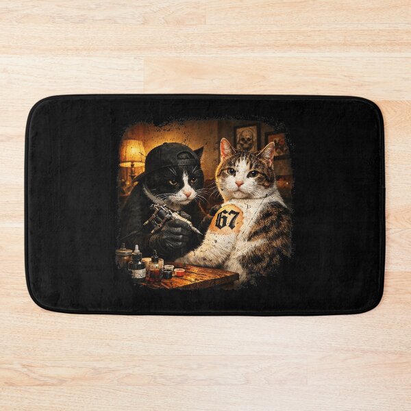 Item preview, Tattoo Artist Cats Funny Vintage Cat Meme designed and sold by Modaozushi216.