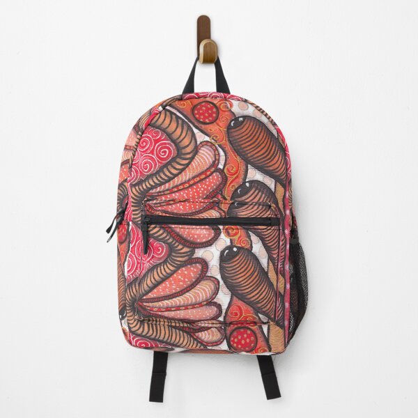 Item preview, Warm Coral Abstract Garden - Organic Pattern Art designed and sold by ColorWander.