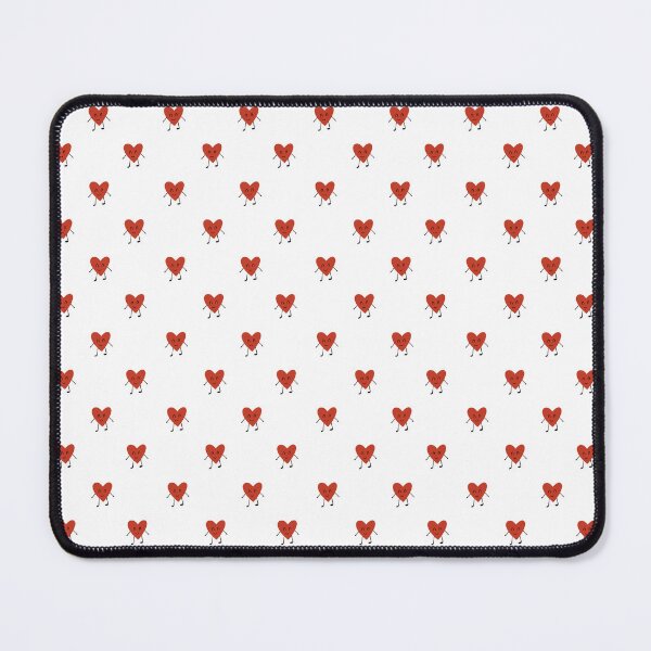 Item preview, Cute Kawaii Heart Characters Pattern | Playful Valentine Love Seamless Print designed and sold by Zaya_art.