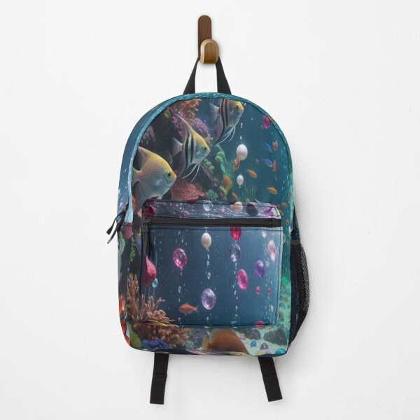 Item preview, Copy of Aquarium fish in dazzling aqua environment designed and sold by Uniqueartai.