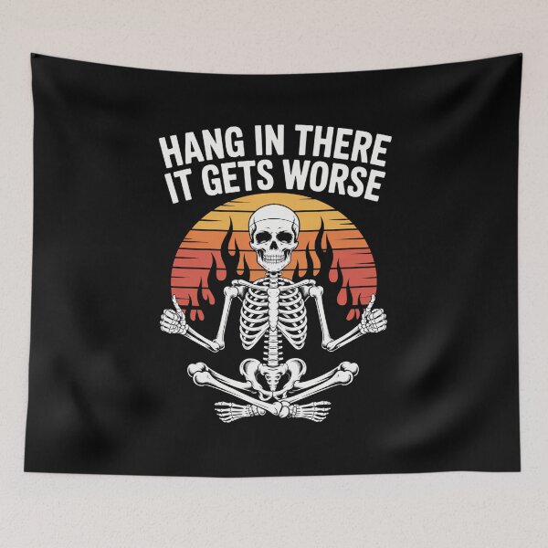 Item preview, Sarcastic Skeleton Joke Positive designed and sold by creatinkhavnica.