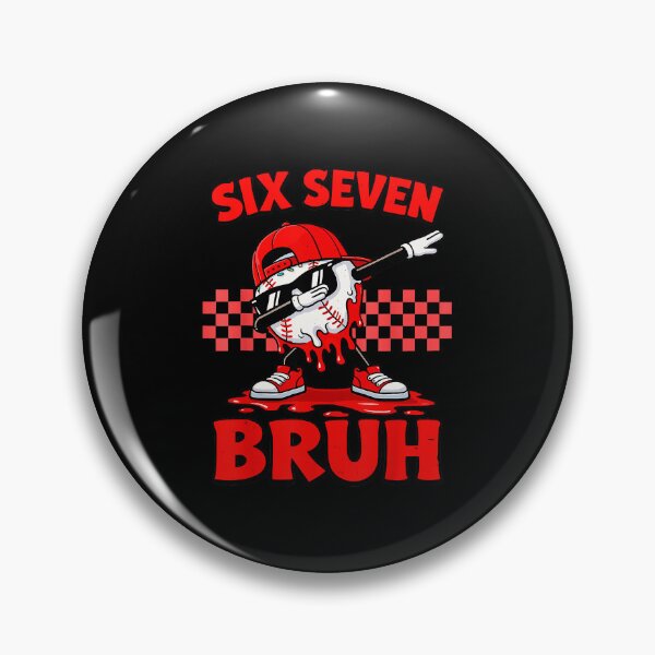 Artikelvorschau, Sechs Sieben Bruh Dabbing Baseball Lustig entworfen und verkauft von miaa-artistshop.
