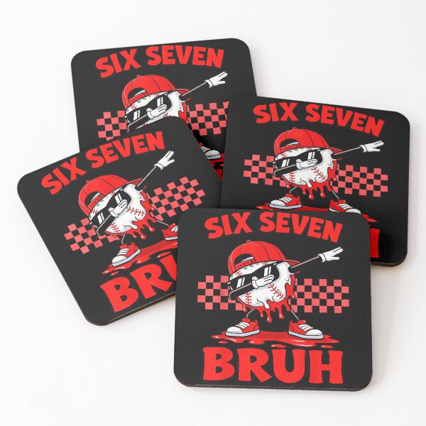Item preview, Six Seven Bruh Dabbing Baseball Funny designed and sold by miaa-artistshop.