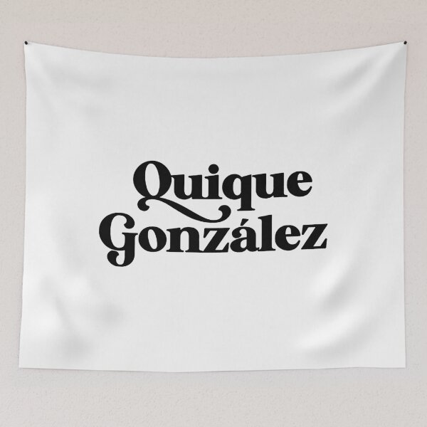 Item preview, Quique Gonzalez Spanish Singer - Black Version designed and sold by EvelynPolizziCo.