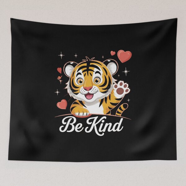 Item preview, Cute Be Kind Tiger Unity Day Kid Teacher Kindness designed and sold by IdunayaStore.