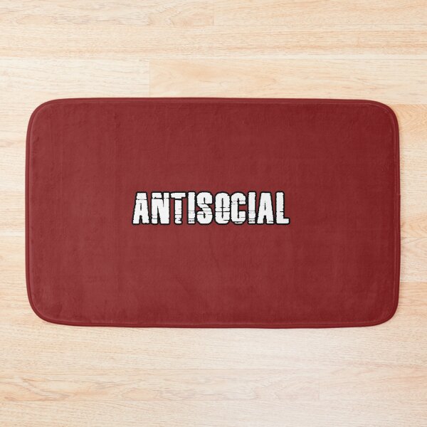 Item preview, Antisocial Sarcastic Typographic Design with Introverted Attitude Original Gift designed and sold by AstronautMerch.
