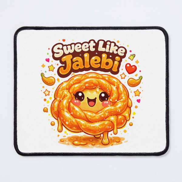 Item preview, Sweet Like Jalebi Cute Kawaii Indian Dessert Cartoon | Funny Foodie designed and sold by Globalcitytees.