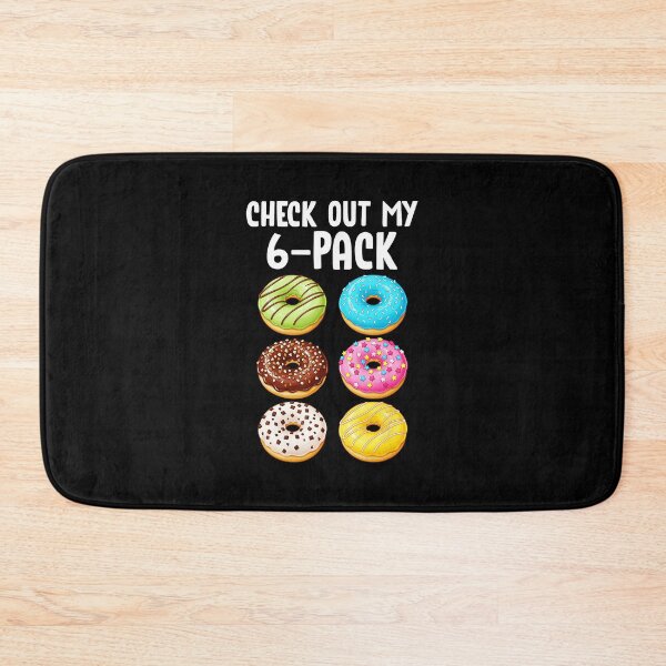 Item preview, Check Out My 6 Pack Donuts Funny Food  designed and sold by eliramaison.