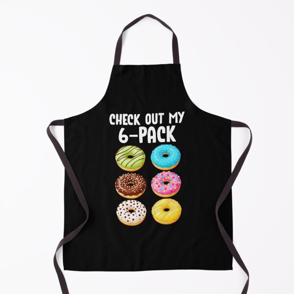 Item preview, Check Out My 6 Pack Donuts Funny Food designed and sold by eliramaison.