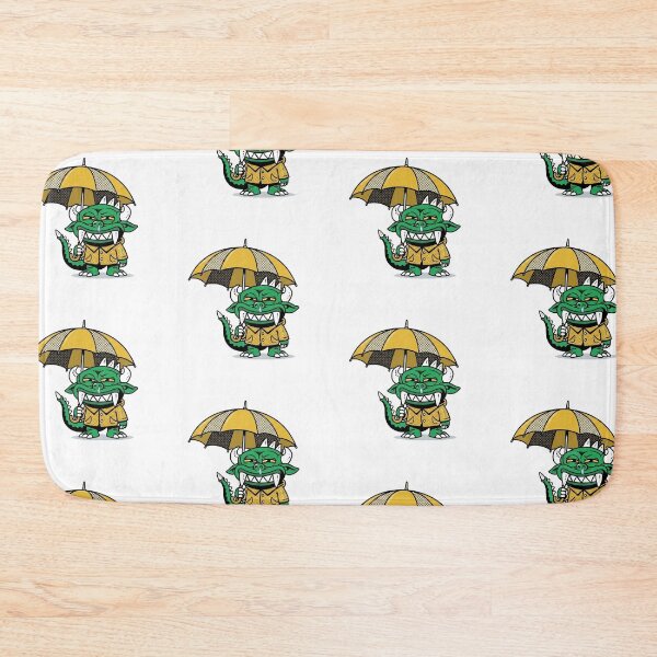 Item preview, Hodag wearing a yellow raincoat and holding an umbrella designed and sold by COOLKJS0.