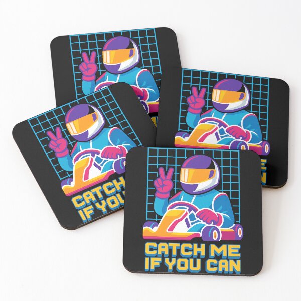 Item preview, Catch Me Retro Pixel Art Racing Neon designed and sold by reval-store.