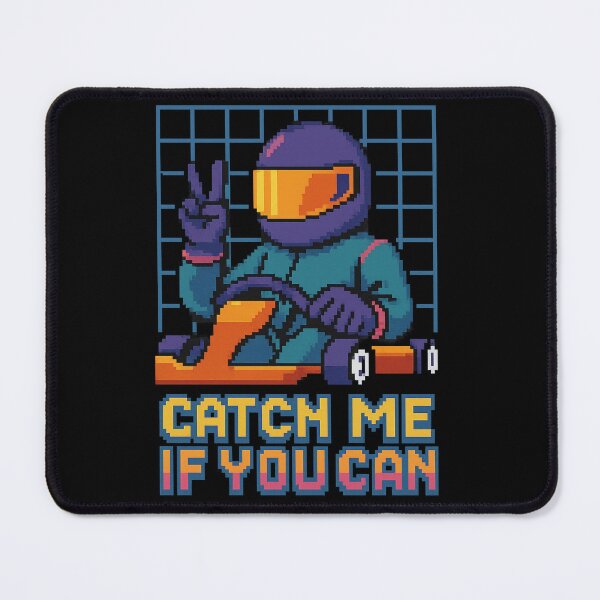 Item preview, Catch Me Retro Pixel Art Racing Neon designed and sold by reval-store.