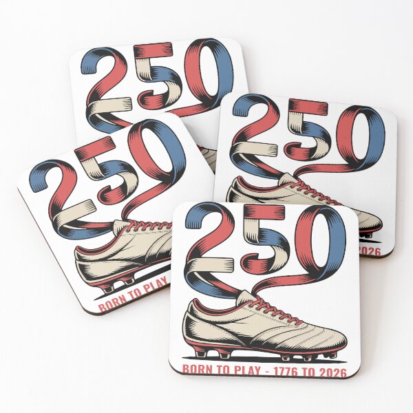 Item preview, USA 250 Born to Play Soccer 1776-2026 World Cup designed and sold by PixelWaveBD.
