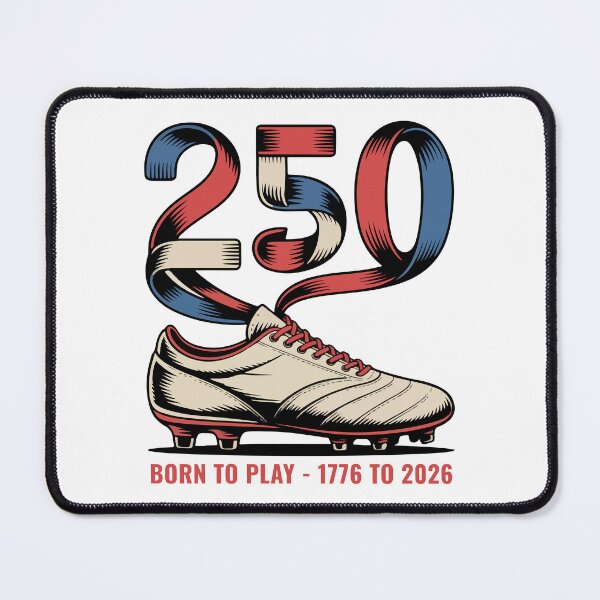 Item preview, USA 250 Born to Play Soccer 1776-2026 World Cup designed and sold by PixelWaveBD.