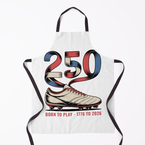 Item preview, USA 250 Born to Play Soccer 1776-2026 World Cup designed and sold by PixelWaveBD.