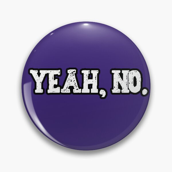 Item preview, Yeah No Funny Sarcastic Phrase Ironic Humor Minimalist Original Gift designed and sold by AstronautMerch.