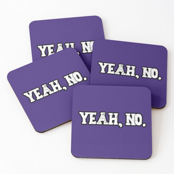 Item preview, Yeah No Funny Sarcastic Phrase Ironic Humor Minimalist Original Gift designed and sold by AstronautMerch.