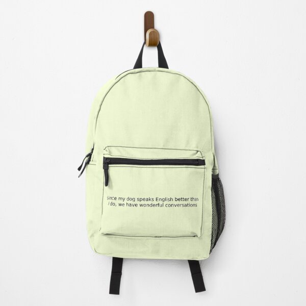 Item preview, Since my dog speaks English better than I do, we have wonderful conversations designed and sold by English Learning.
