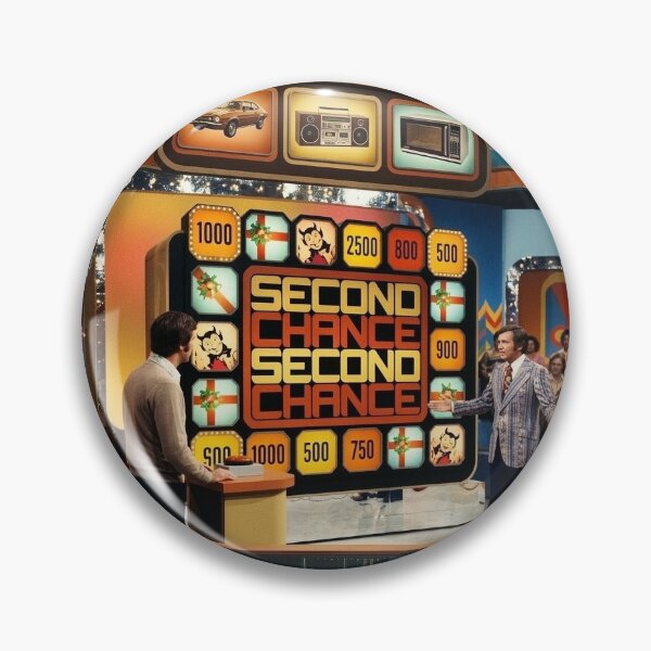 Item preview, Retro Game Show Set Second Chance, Promo Ad designed and sold by Uniqueartai.
