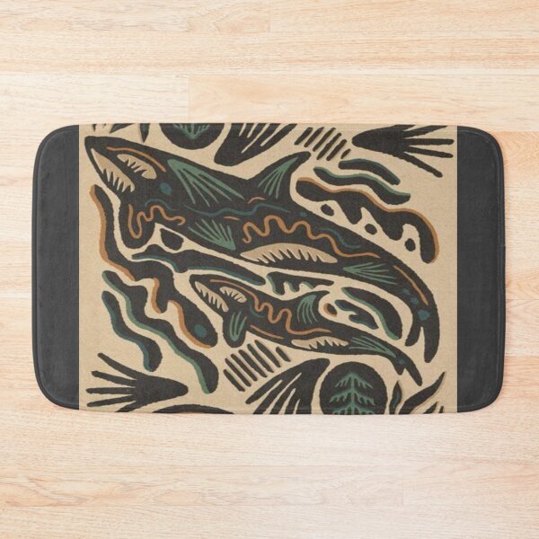 Aperçu de l'œuvre Design unique et détaillé de requin océanique créée et vendue par NivyasArtistry.