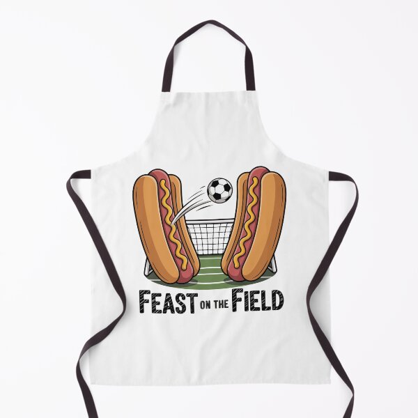 Item preview, Feast on the Field Funny Hotdog Soccer World Cup 2026 designed and sold by PixelWaveBD.