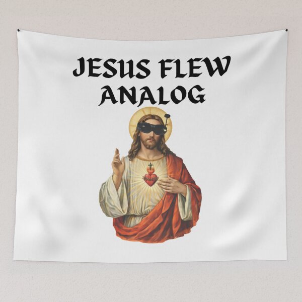Item preview, Jesus Flew Analog designed and sold by MaiVNMiMi.