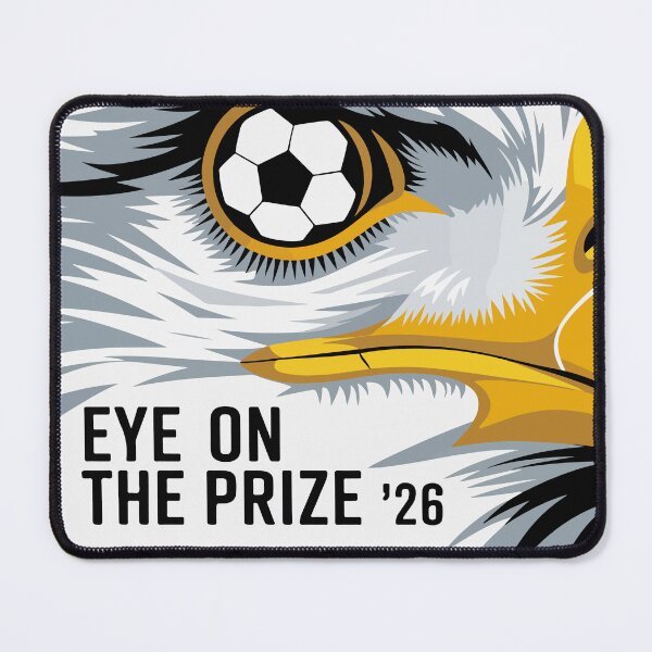 Item preview, Eye on the Prize 26 World Cup Eagle Soccer Football designed and sold by PixelWaveBD.