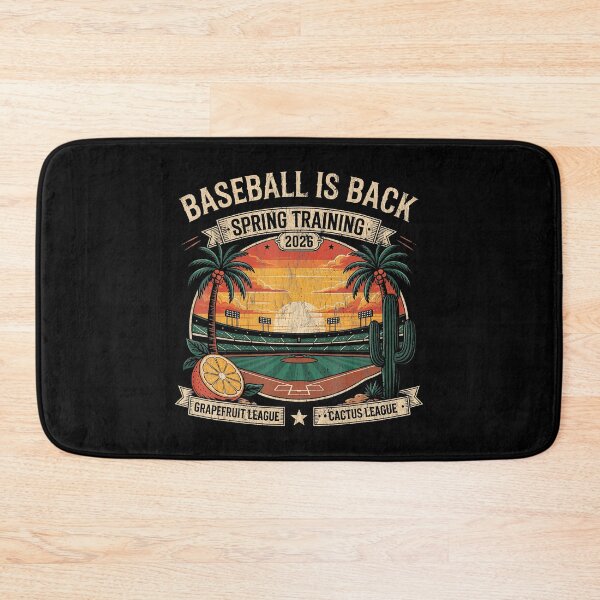 Item preview, Baseball Is Back Spring Training 2026 Retro Sunset designed and sold by miaa-artistshop.