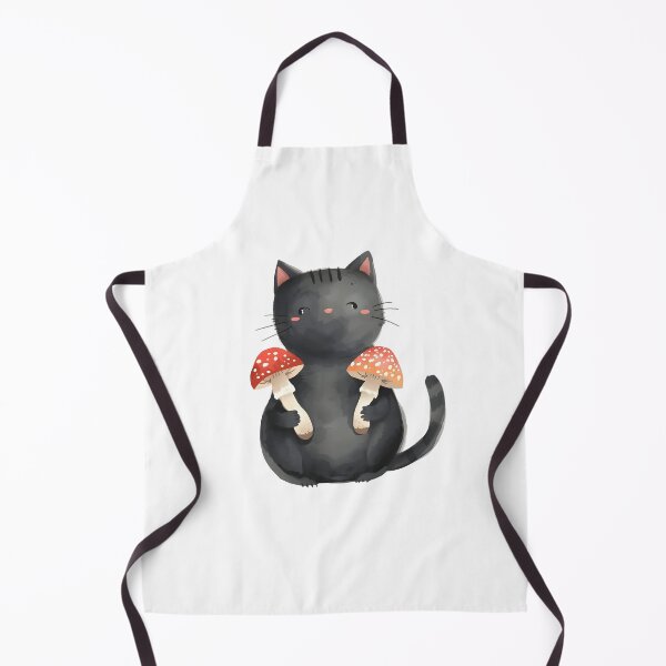 Item preview, Choose your mushroom black cat designed and sold by uunaa.