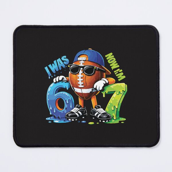 Item preview, I Was 6 Now Im 7 Football Birthday Boy 7th Birthday Drip Kids designed and sold by kiralynstration.