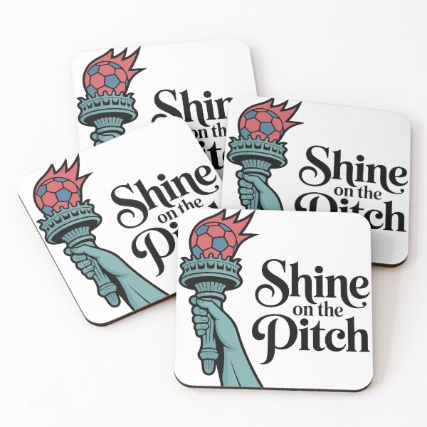 Item preview, Shine on the Pitch Statue of Liberty Soccer World Cup 2026 designed and sold by PixelWaveBD.