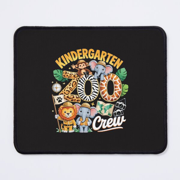 Item preview, Kindergarten Zoo Crew Safari Animals Jungle Kids School Trip designed and sold by kiralynstration.