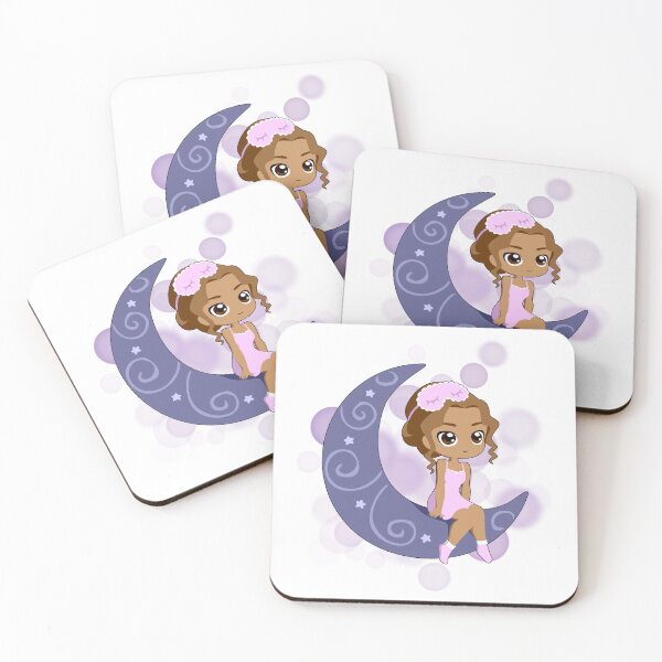Item preview, Girl Sitting on the Moon - Cozy Illustration designed and sold by iamKRUK.