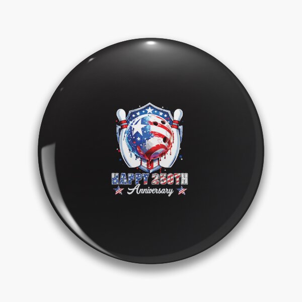 Item preview, USA 250th Anniversary Bowling 4th of July Patriotic Drip Ball designed and sold by kiralynstration.