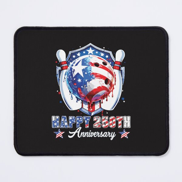 Item preview, USA 250th Anniversary Bowling 4th of July Patriotic Drip Ball designed and sold by kiralynstration.