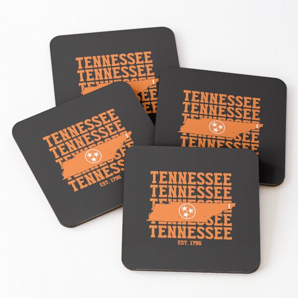 Item preview, Vintage Tennessee Map 1796 TN State Pride Retro Orange designed and sold by kiralynstration.