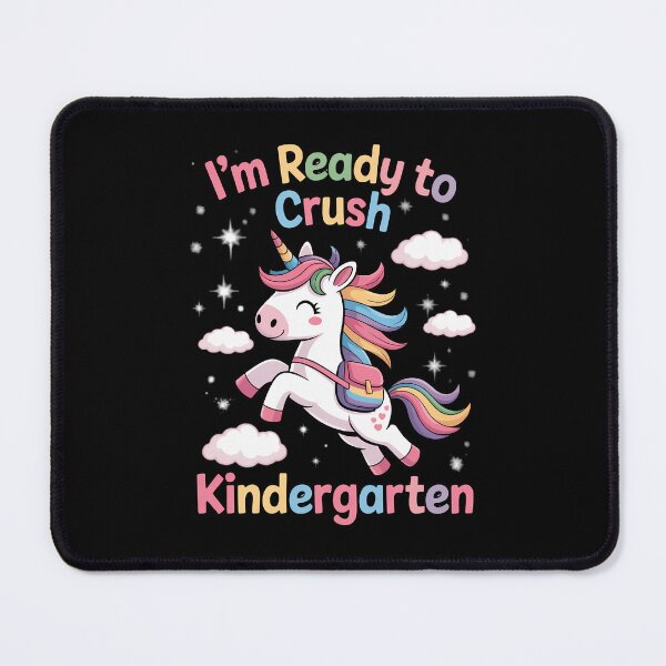 Item preview, Crush Kindergarten Girls Back to School Unicorn First Day designed and sold by IdunayaStore.