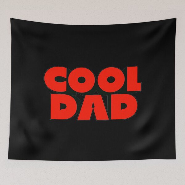 Item preview, Cool Dad Bold Typography • Fun Father’s Day Graphic • Retro Red Text Design designed and sold by Bright Nest Studio.