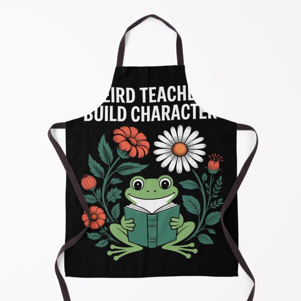 Item preview, Teachers Frog Reading Book Librarian designed and sold by pisliturabcons.
