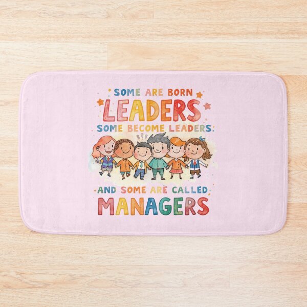 Item preview, Some are born leaders, some become leaders, and some are called Managers - Lavebder Blush designed and sold by Grixel's Paang Gala Shop.