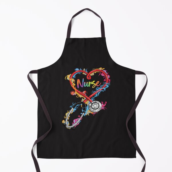Item preview, Colorful Nurse Heart Stethoscope Medical Pride Gift designed and sold by kiralynstration.